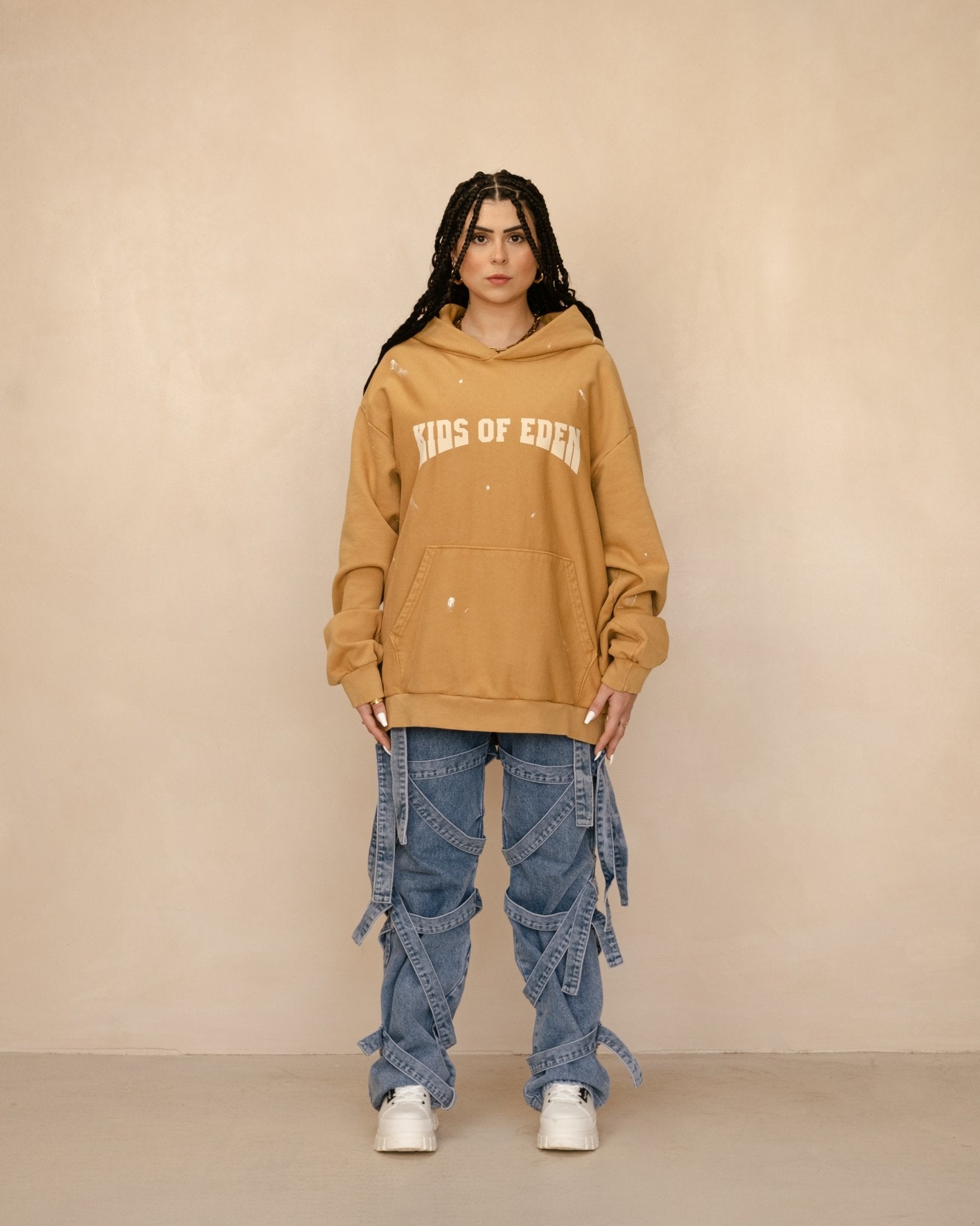 PAINTERS HOODIE - DUNE